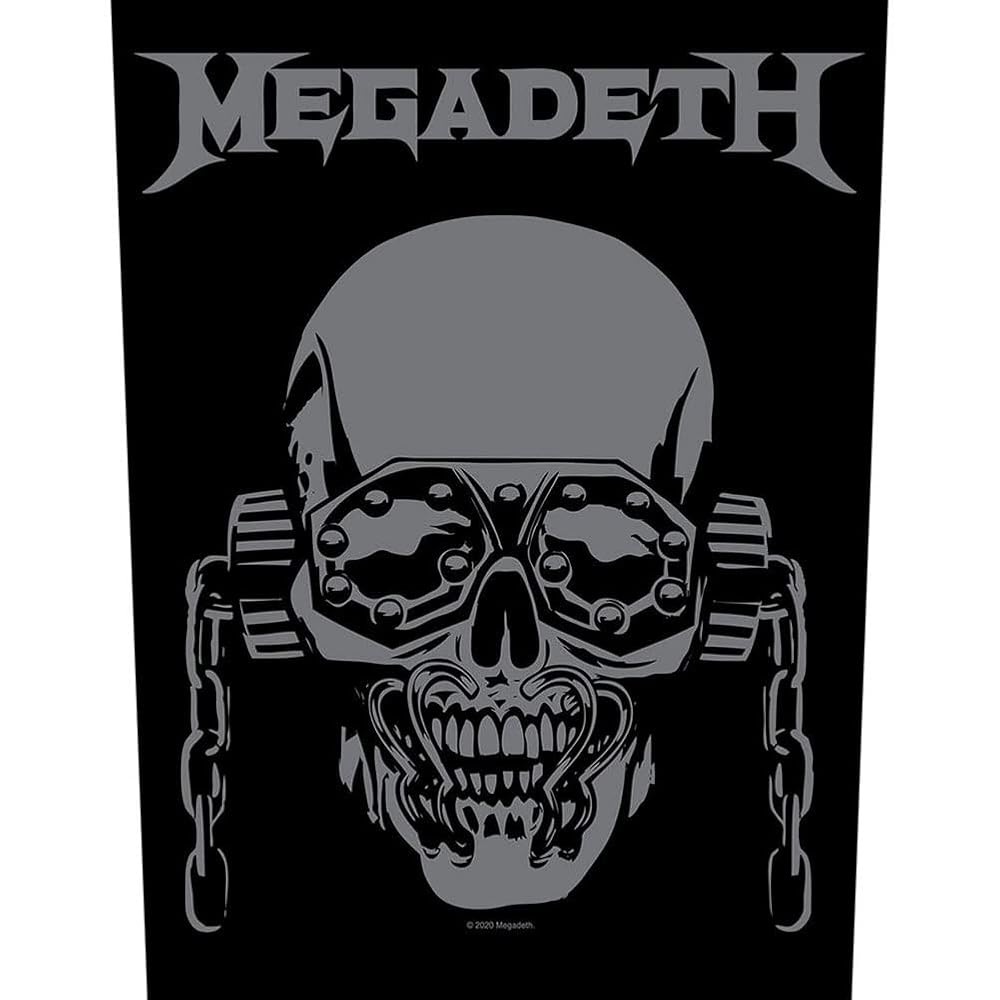 Amazon.com: Razamataz Megadeth # 3 Vic Rat Head Patch 36 x